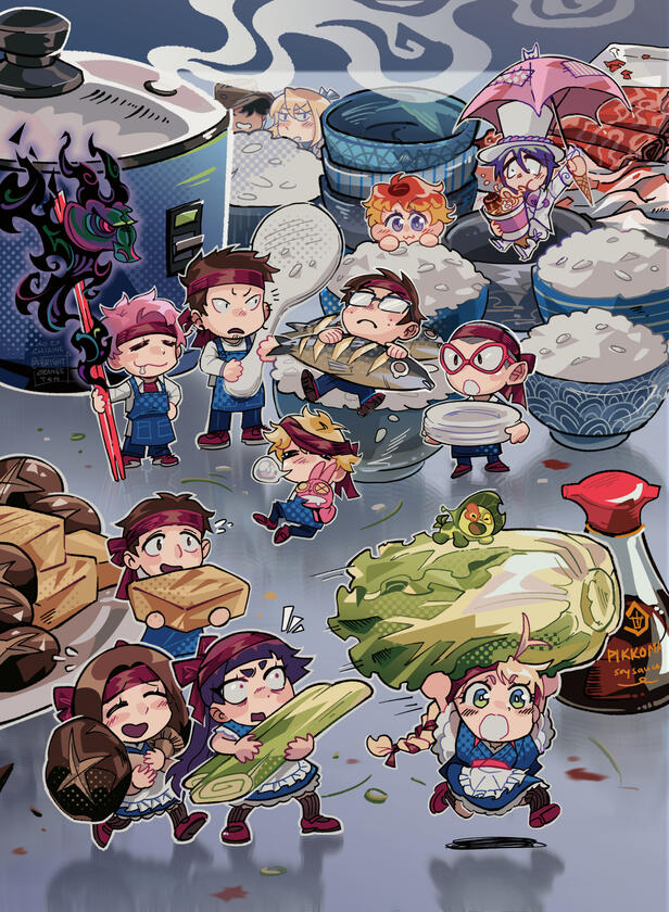 Cover for 2024 AoEx Food Zine